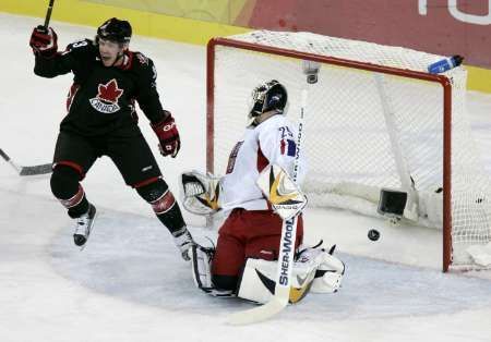 Česko - Kanada: Vokoun a Draper