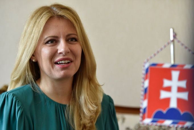 Slovenská prezidentka Zuzana Čaputová