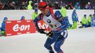 Biatlon, SP NMNM, smíšená štafeta: Michal Šlesingr