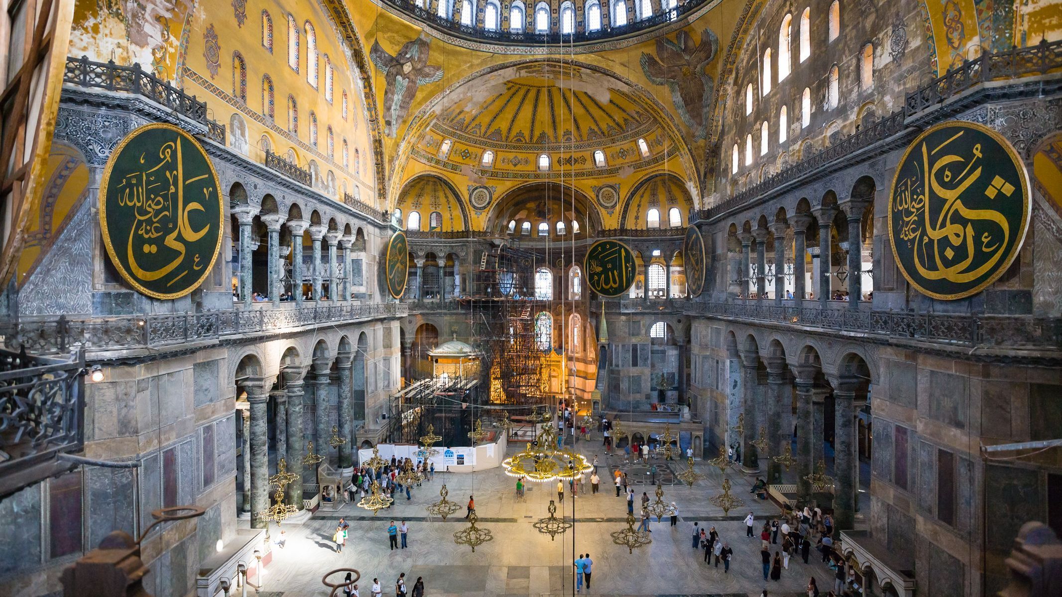 Jednorázové užití / Fotogalerie / Tak vypadá istanbulský megachrám Hagia Sofia