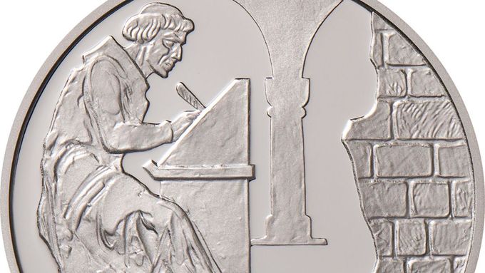 Česká národní banka vydala pamětní stříbrnou dvousetkorunu věnovanou prvnímu českému kronikáři Kosmovi.