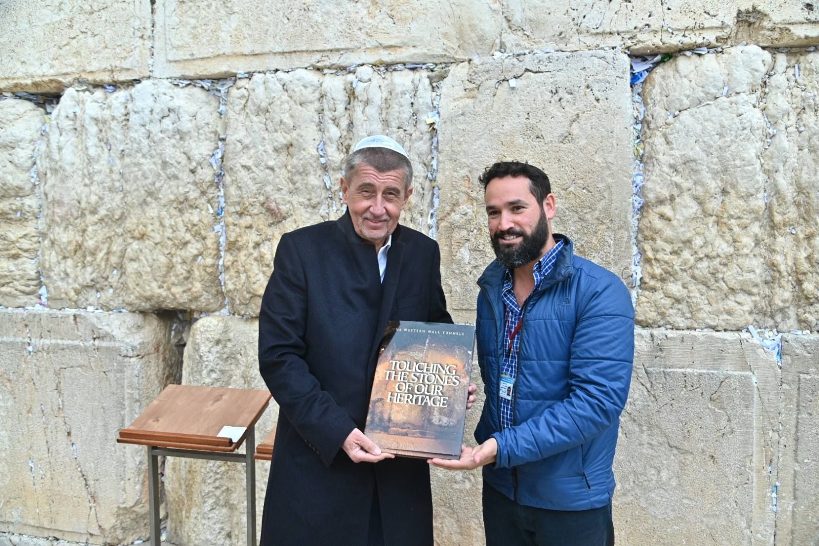Andrej Babiš na návštěvě Jeruzaléma