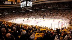 NHL: Stanley Cup Playoffs-Detroit Red Wings at Boston Bruins