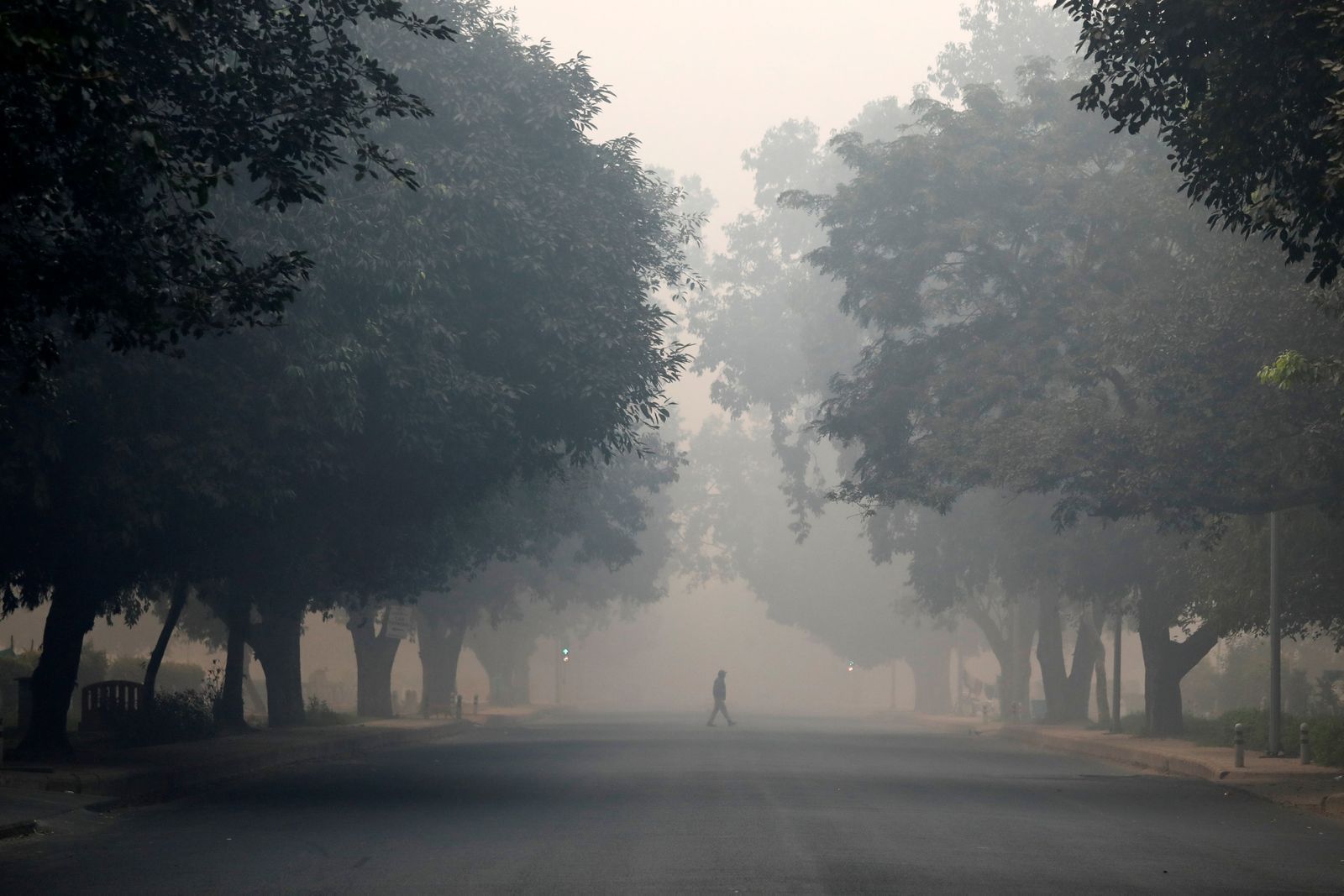 Smog v indickém Dillí