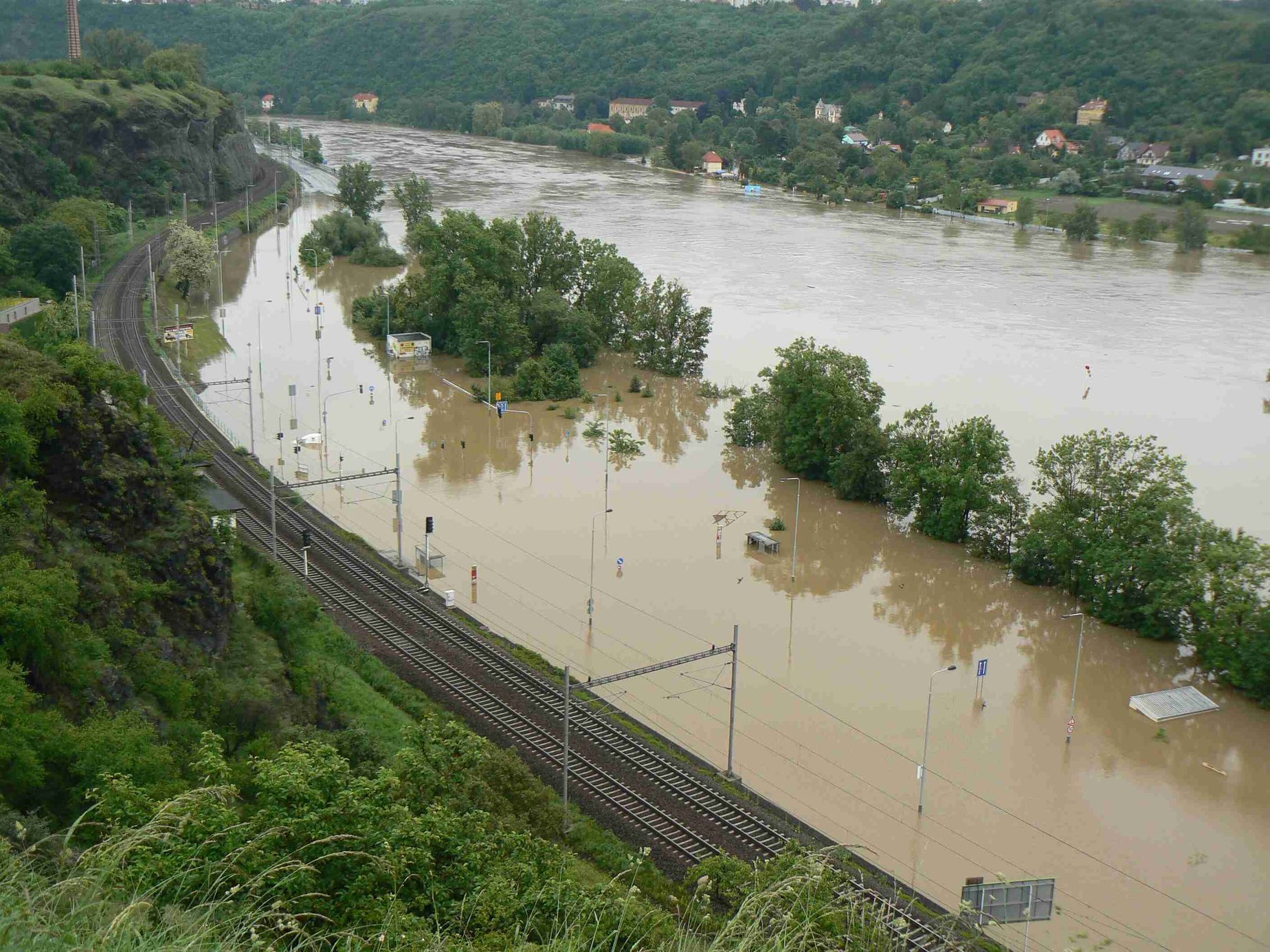 Povodně Praha 2013 Podbaba