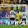 Lionel Messi dává gól v osmifinále MS 2022 Argentina - Austrálie