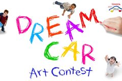 Děti kreslí pro Toyotu Auto snů