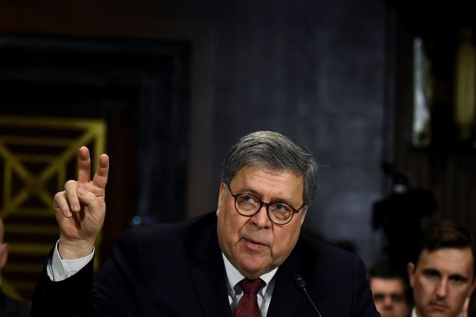 Americký ministr spravedlnosti William Barr.