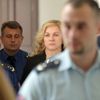 Poškozená Jana Nagyová u soudu