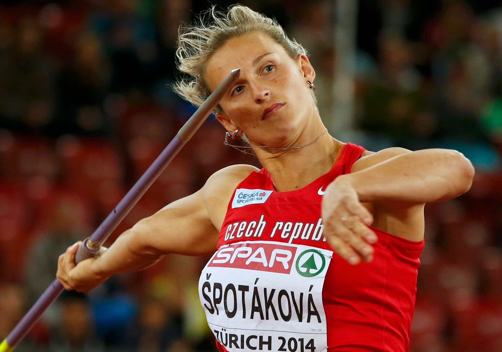 ME v atletice, oštěp: Barbora Špotáková