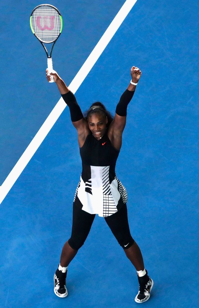 Australian Open 2017, semifinále: Serena Williamsová