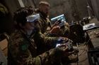 Ukrajinští operátoři dronů na frontě v Charkovské oblasti