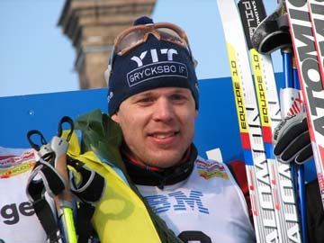 Vítěz Vasova běhu 2006: Švéd Daniel Tynell
