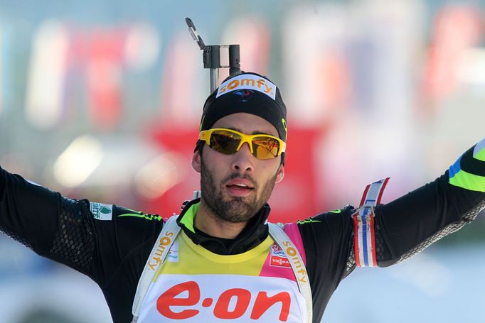 SP biatlonu,. Hochfilzen, stíhačka M: Martin Fourcade