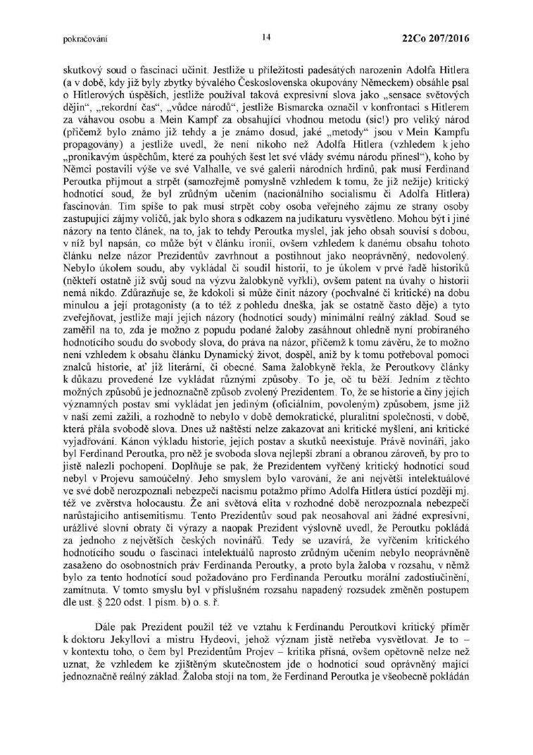 Rozsudek - Ferdinand Peroutka