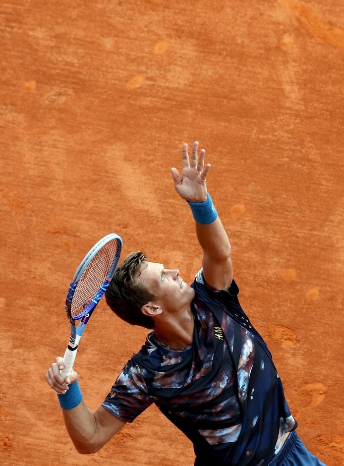 Tomáš Berdych v semifinále turnaje v Monte Carlu