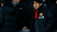 Sinži Kagawa, zraněný záložník Manchester United, se přišel podívat na domácí duel svých barev s Queens Park Rangers...