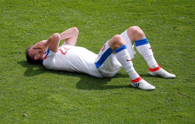 Euro 2016, Česko-Španělsko: zklamaný Vladimír Darida po zápase