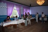 Jedna ze tří volebních místností v Soldanesti