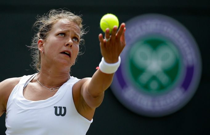 Barbora Záhlavová-Strýcová na Wimbledonu 2014