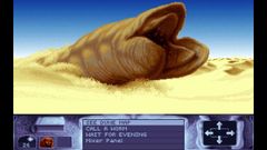 Screenshot z první počítačové hry Duna z roku 1992.