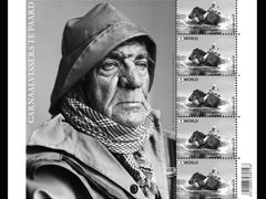 Poštovní známka s Dugardeinovou podobiznou.