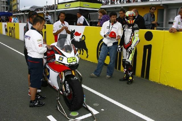 Pád Lukáše Peška na Sachsenringu