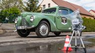 Nejstarším autem na startu byla Škoda 1101 Tudor.