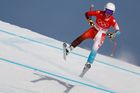 Rána pro olympijskou šampionku. Při tréninku super-G měla těžký pád