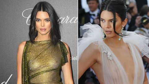Královnou nahých rób je v Cannes modelka z klanu Kardashianů