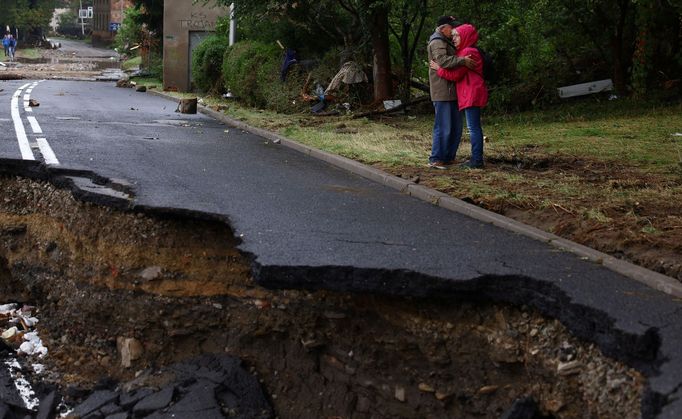 Povodně v Polsku.