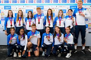 Čeští medailisté po návratu z atletického ME juniorů 2023 v Izraeli.