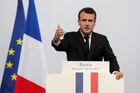 Asadovu režimu jsme válku nevyhlásili, ale raketový úder v Sýrii byl legitimní, řekl Macron