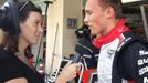 Max Chilton, rezervní pilot stáje Marussia, si pomalu zvyká na velký zájem médií o svoji osobu.