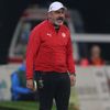 Jindřich Trpišovský v utkání 14. kola F:L Plzeň - Slavia