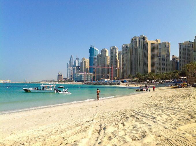 JBR pláž, Dubaj