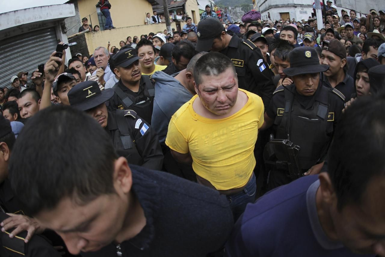 Foto: Lynčování v Guatemale
