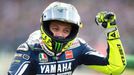 Yamaha MotoGP rider Valentino Rossi of Italy celebrates after winning the Dutch Grand Prix in Assen June 29, 2013. REUTERS/Paul Vreeker/United Photos (NETHERLANDS - Tags: