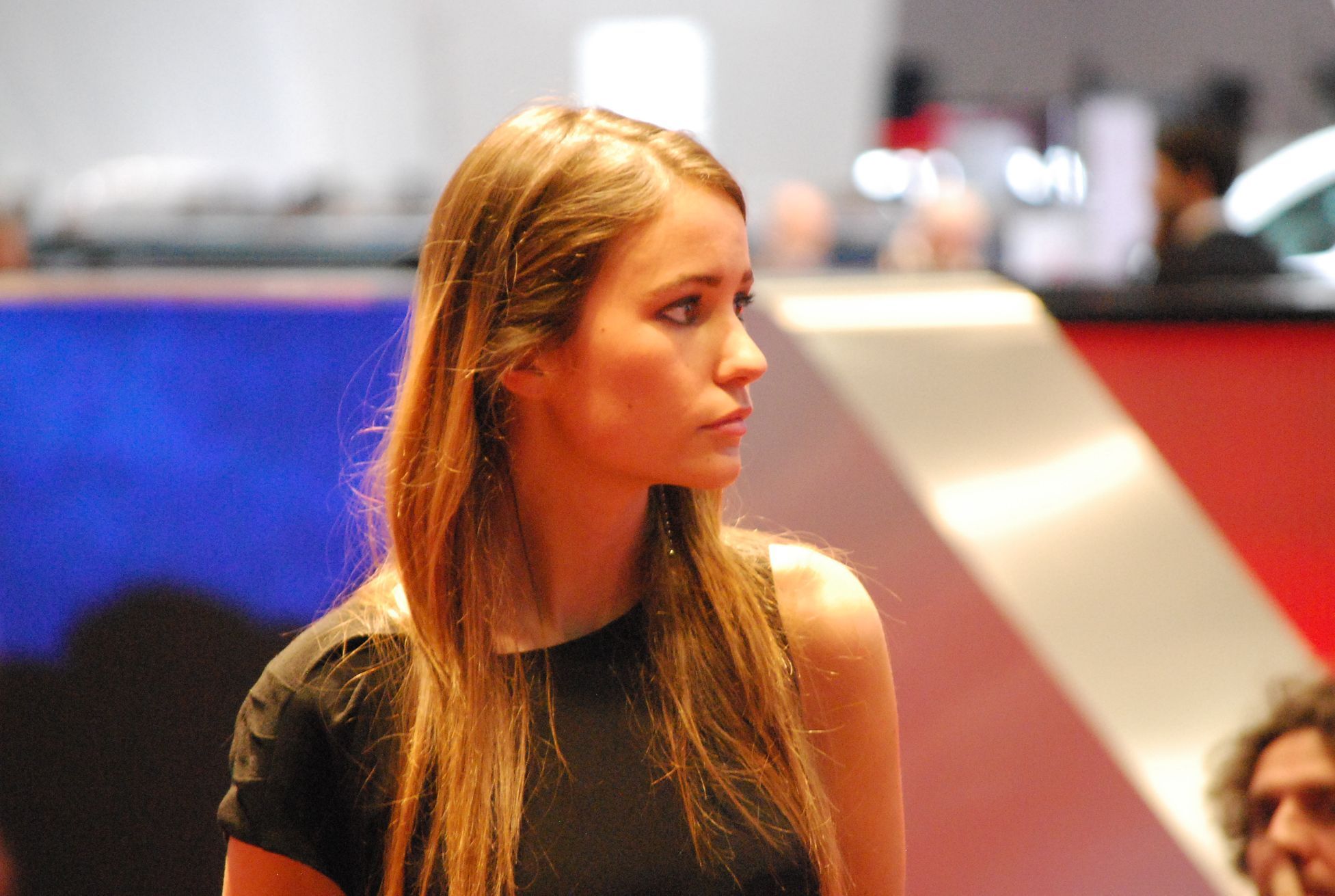 Modelky na Autosalonu v Ženevě