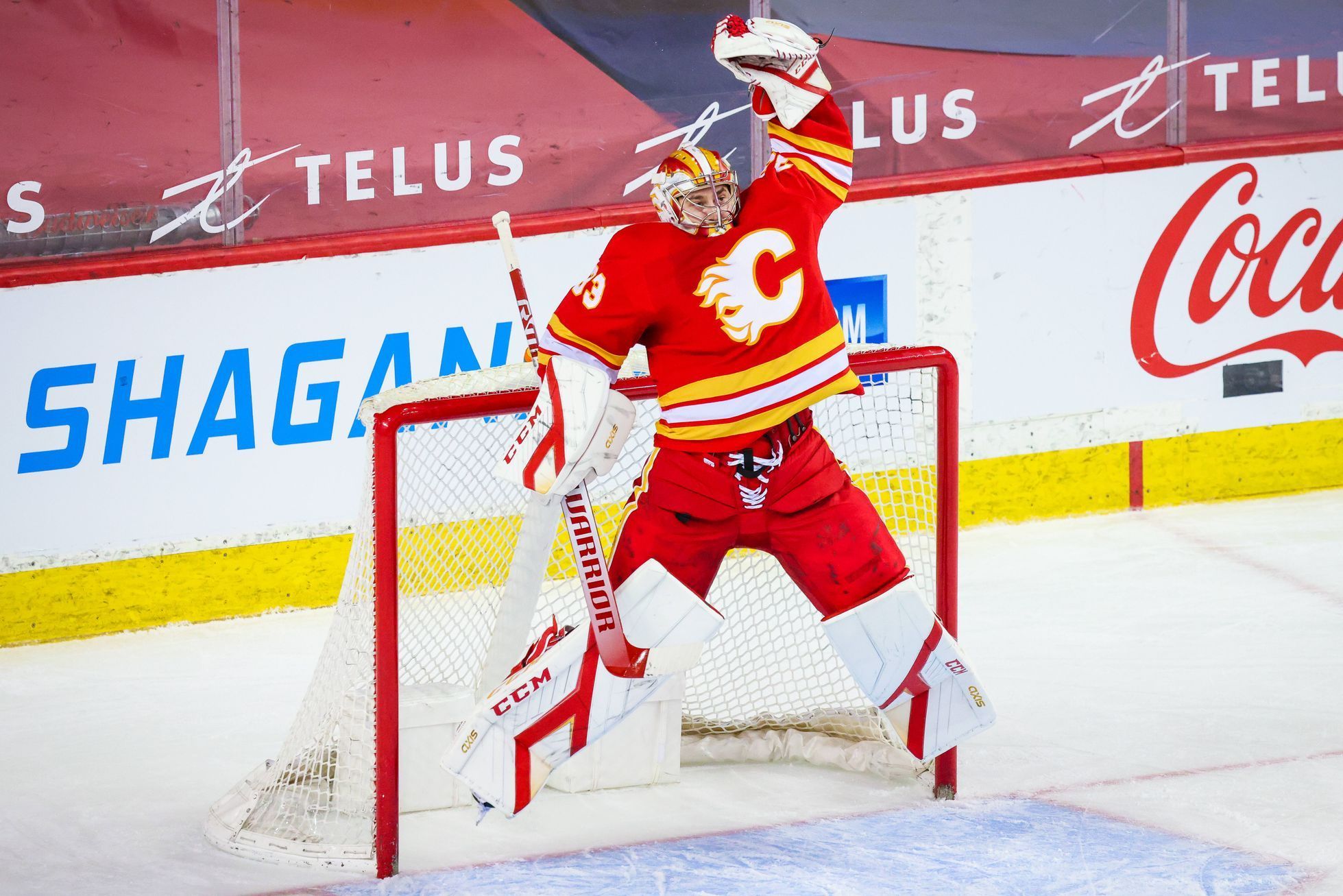 NHL: Toronto Maple Leafs at Calgary Flames