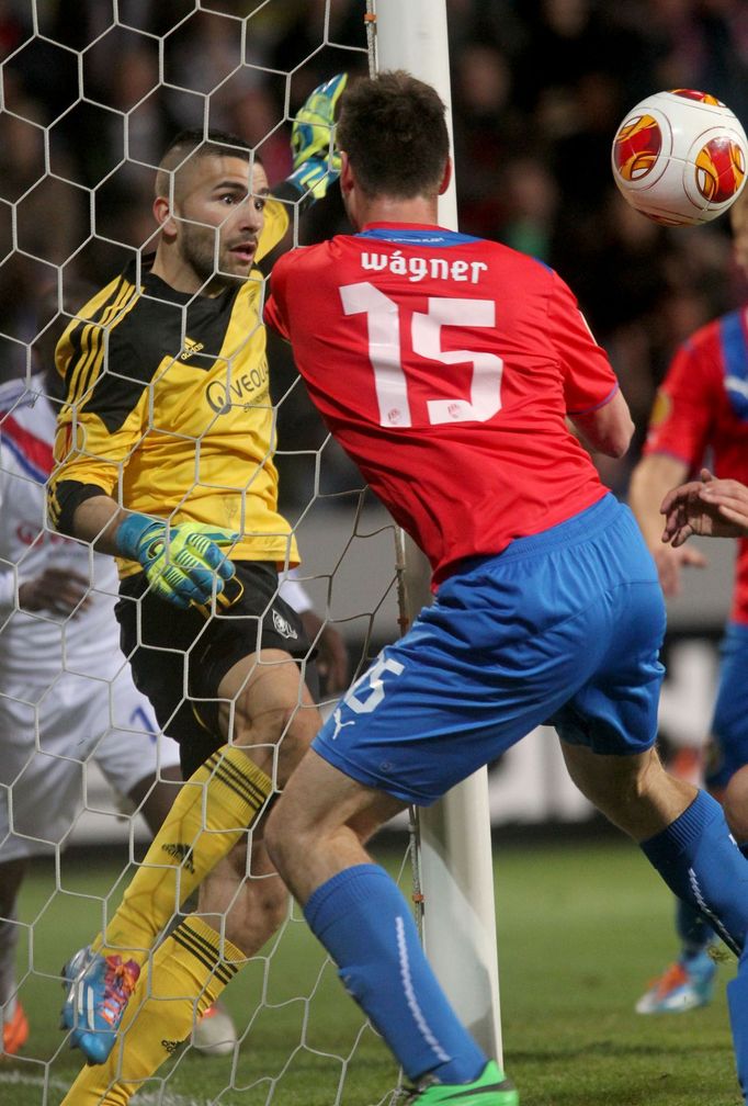 EL, Plzeň - Lyon: Tomáš Wágner - Anthony Lopes