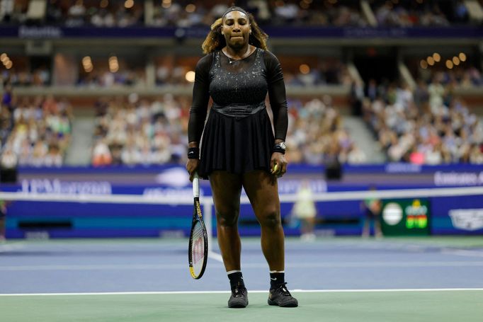 US Open 2022, 3. den (Serena Williamsová)