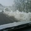 Sníh ve Valašské Bystřici