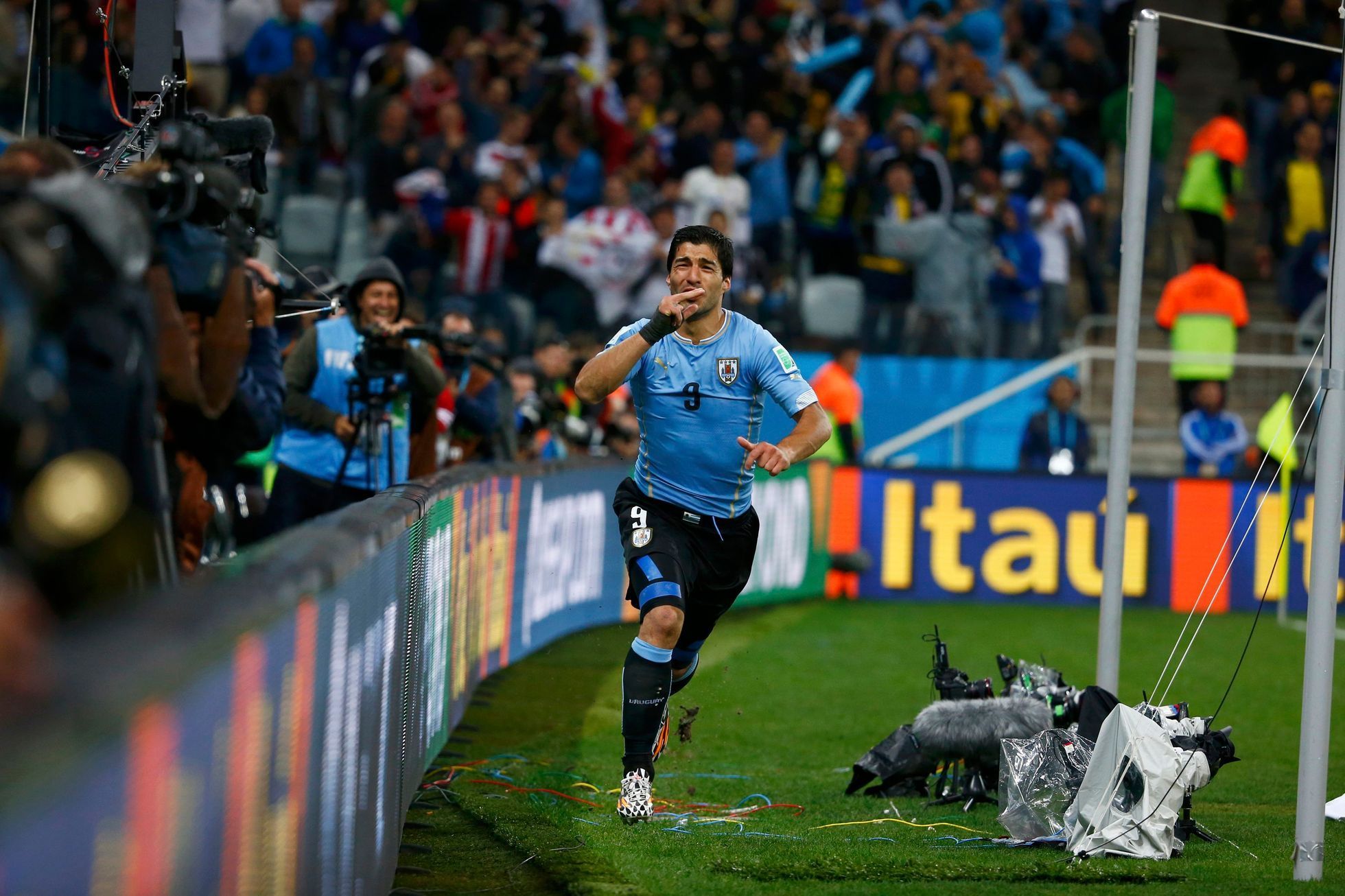 MS 2014, Anglie - Uruguay: Luis Suárez