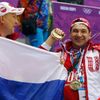Rusko - Slovensko na hrách v Soči: Ruští fanoušci