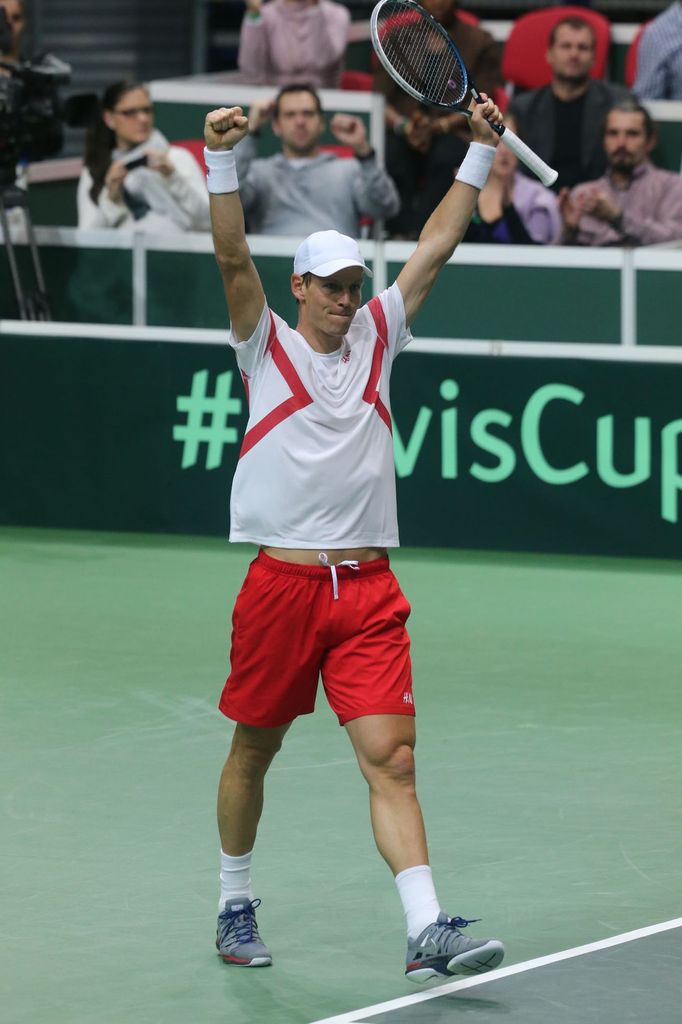 Davis Cup - Česko vs. Nizozemí (česká radost)