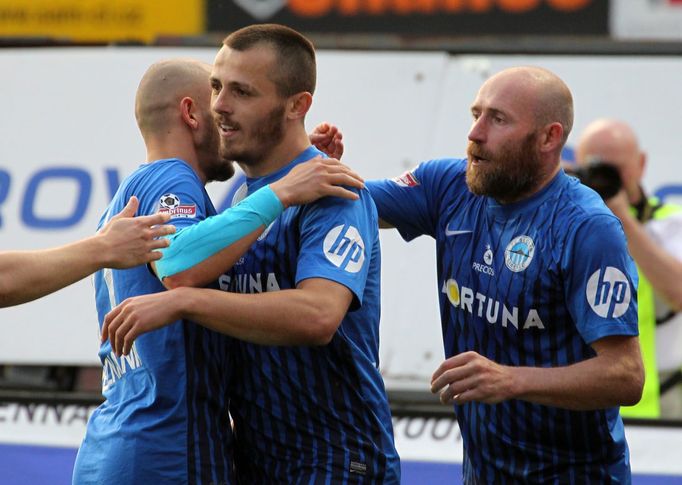 Radost Breznaníka, Hadaščoka a Štajnera v utkání Jablonec - Liberec