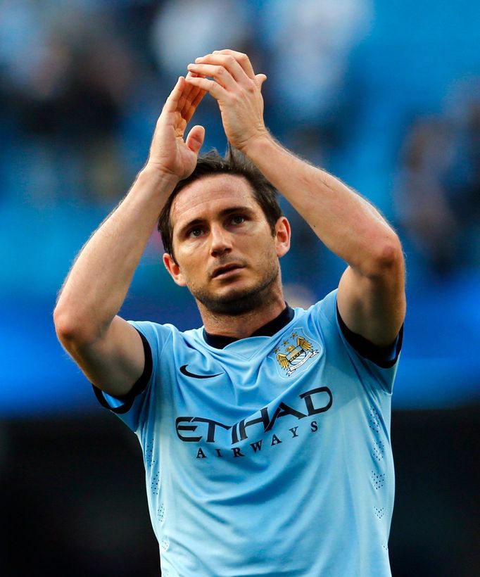 Frank Lampard v dresu Manchesteru City