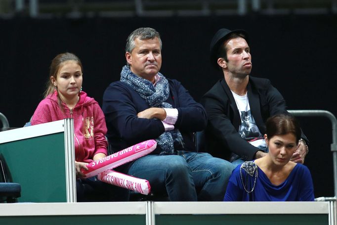 Fed Cup, finále 2014: Radek Štěpánek