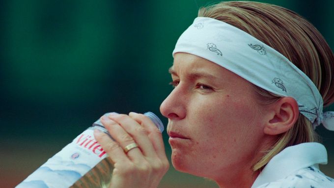Jana Novotná na French Open 1995